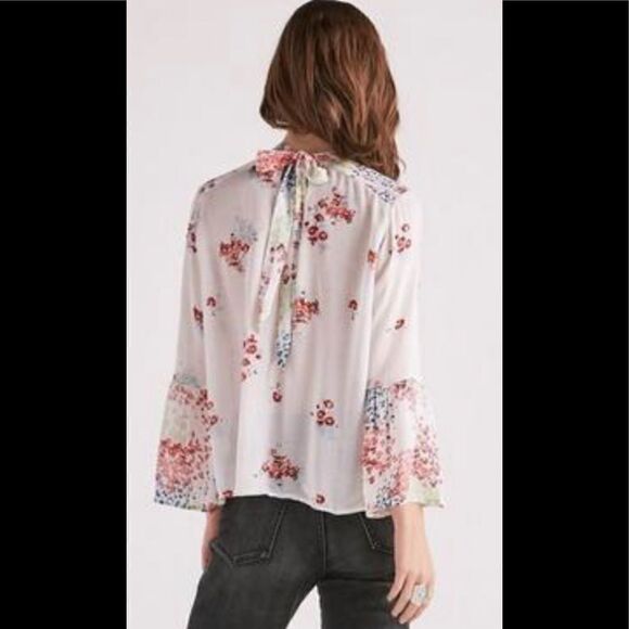 New. LUCKY BRAND choker floral top. NWT - Picture 7 of 8